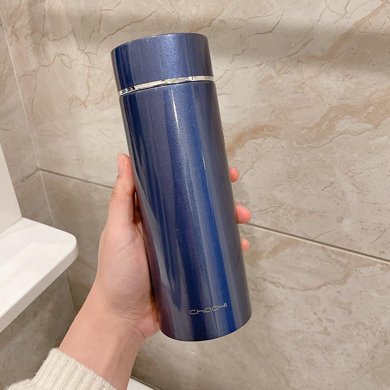 推荐保温杯男款简约2025新款学生水杯子316不锈钢便捷茶水分离办