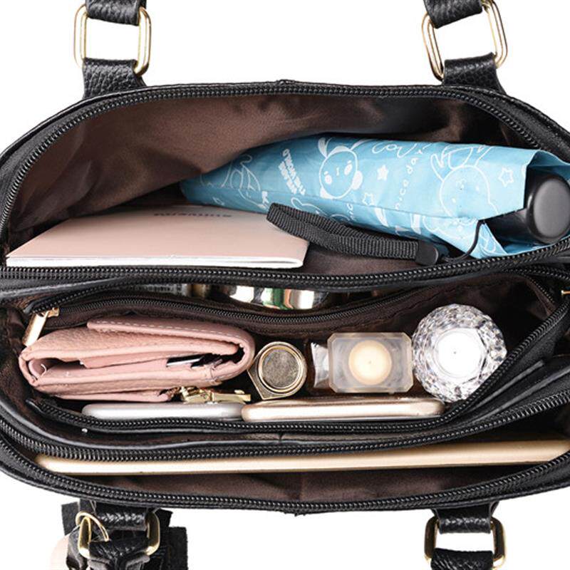 好货头层牛皮手提包单肩斜挎女包2023新款时尚潮韩版百搭真皮大包