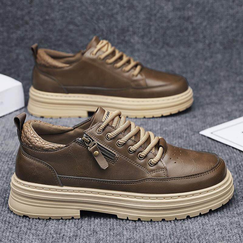 好货男鞋春季防滑英伦复古