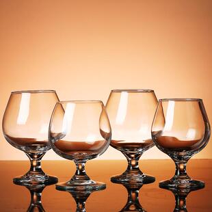 好货玻璃洋酒杯白酒杯杯架套装酒吧威士忌酒杯玻璃白兰地杯水晶干