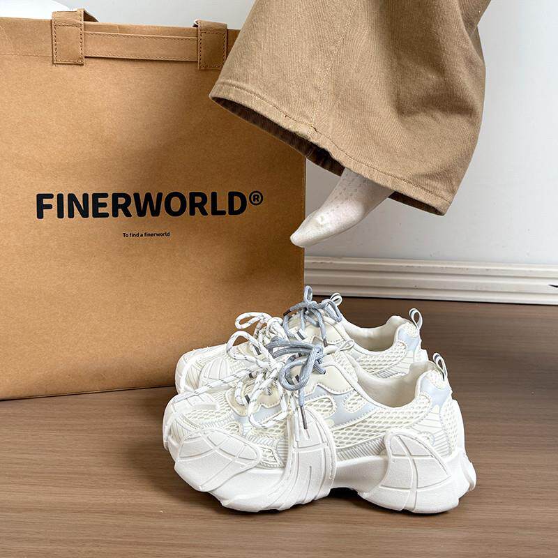 好货厚底增高八爪鱼老爹鞋女2026新款春季鞋子百搭爆款休闲小白运