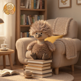 好外婆小鸭毛绒玩具可爱炸毛鸭玩偶公仔睡觉抱枕娃娃女孩生日礼物