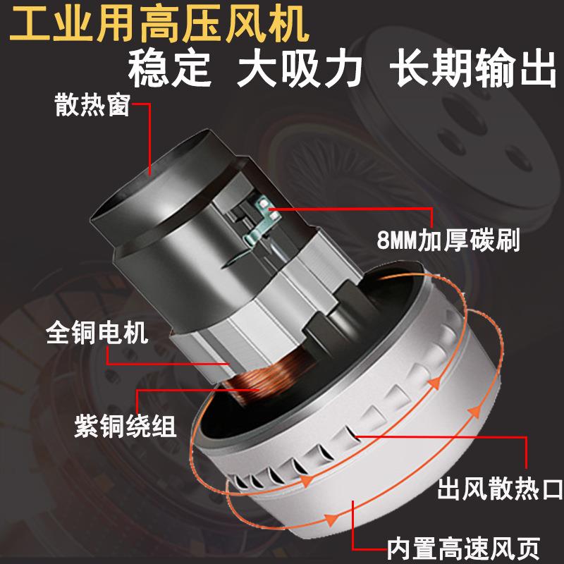 工业吸尘器配件非机器吸扒滤芯电机无刷电机高压漩涡风机大吸力