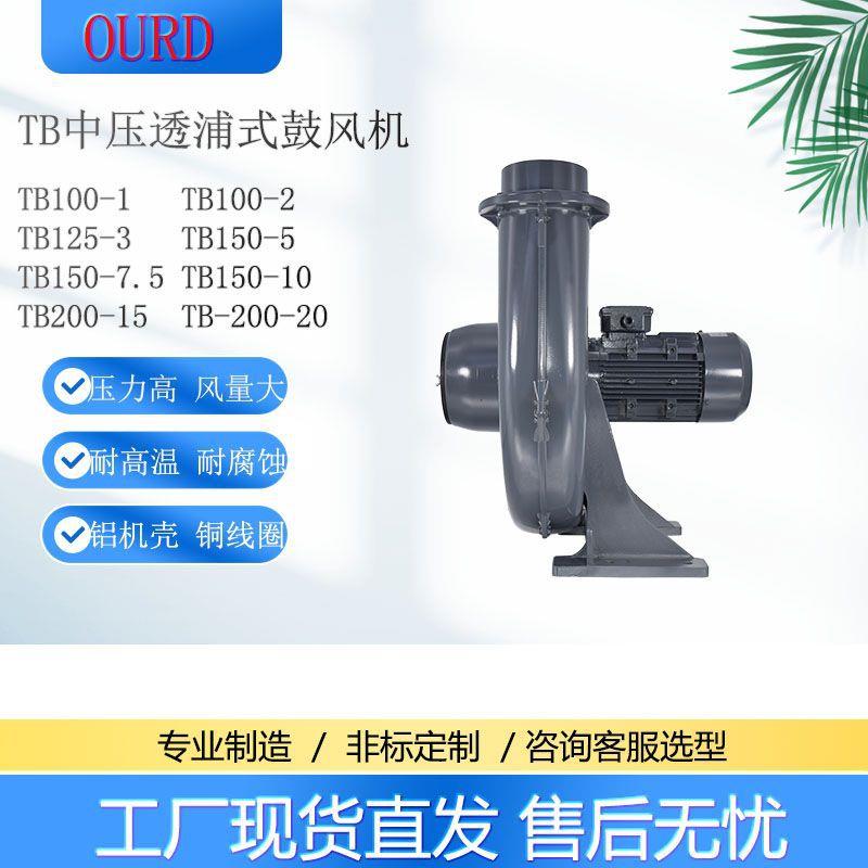 CXTB全系列工业送风增氧吹料发酵用气泵防腐耐高温蒸汽风机