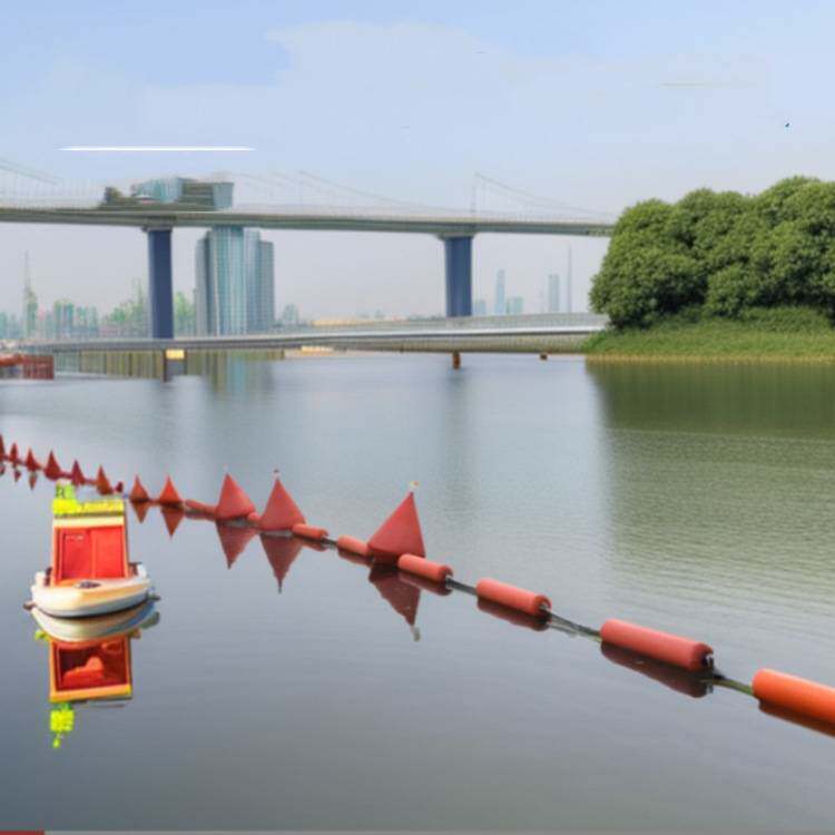 水面锥形警戒PE拦船塑料浮筒 大浮力聚乙烯水上滚塑浮漂桶