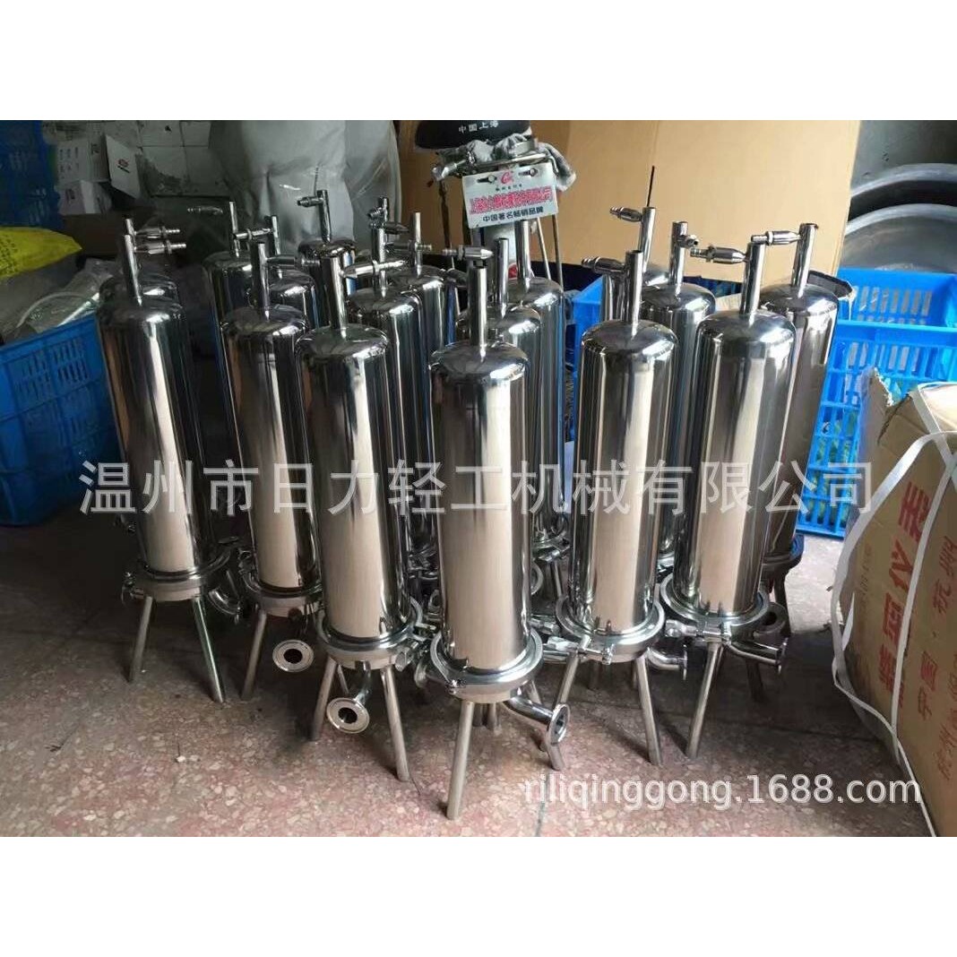 厂家供应不锈钢微孔膜过滤器折叠式滤膜过滤器卫生级微孔过滤机