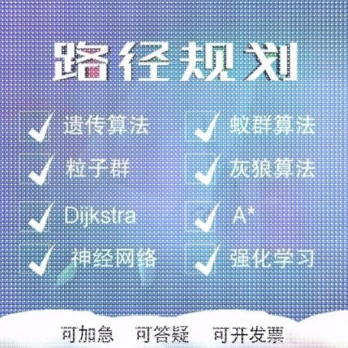 MATLAB遗传粒子群蚁群算法路径规划算法多目标优化Python强化学习