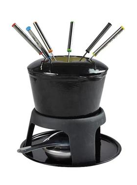 奶酪芝士起司锅双耳加厚铸铁汤锅单人小火锅电磁炉通用奶锅Fondue