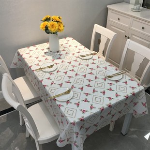 桌布防水防油防烫好清洗EVA塑料餐桌垫家用茶几免洗长方形台布