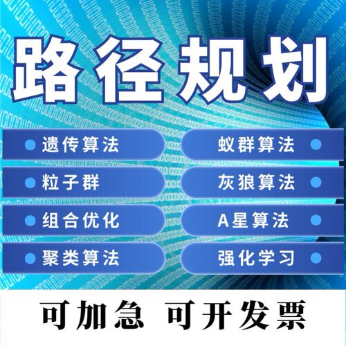 matlab路径规划遗传蚁群蜂群狼群算法代编python强化学习组合优化