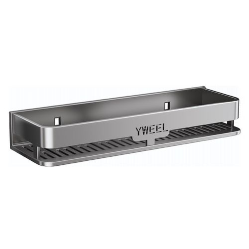 枪灰卫生间置物架洗漱台免打孔浴室壁挂式阳台墙上洗手间收纳架子