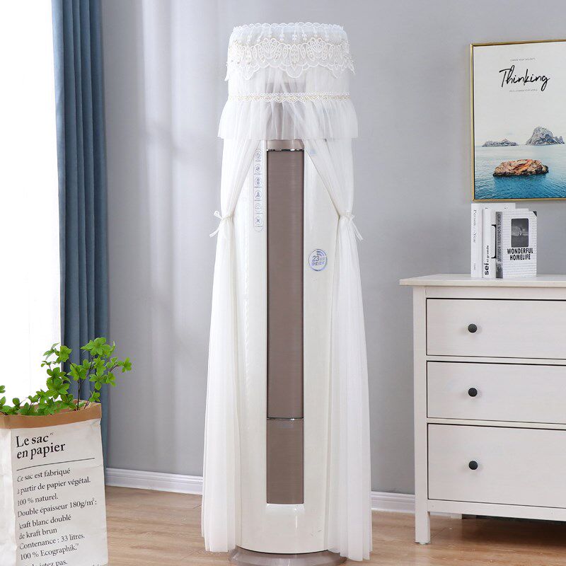 三匹立式空调罩防尘圆柱形新款柜机空调防尘罩开机不取客厅通优选