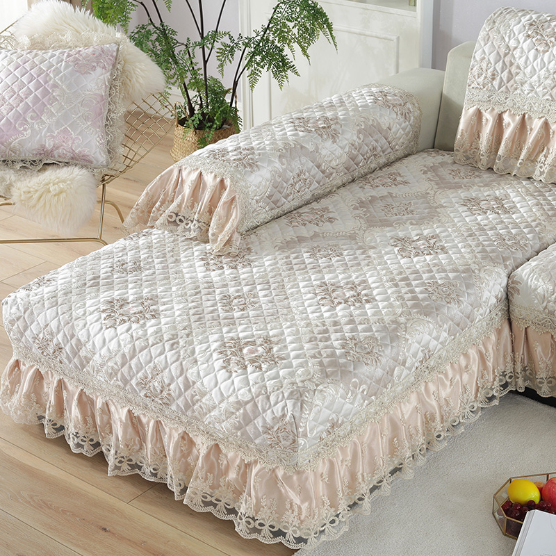 沙发垫四季通用布艺防滑坐垫子盖布客厅贵妃全包欧式沙发套罩全盖