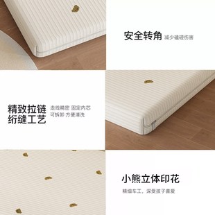 婴儿4d空气纤维床垫新生儿宝宝乳胶母婴级a类无甲醛护脊定制褥子