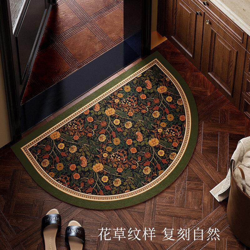 范居态度绿荫浴室地垫防滑吸水卫生间门口加厚防摔速干垫可定制