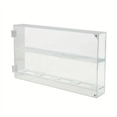 Ice Hockey Display Stand亚克力曲棍球展示柜壁挂冰球展示盒