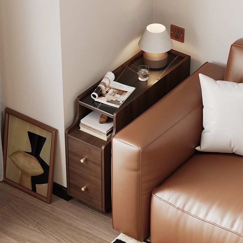 客厅沙发边柜侧柜夹缝超窄置物柜迷你可移动床头边柜小边几小户型