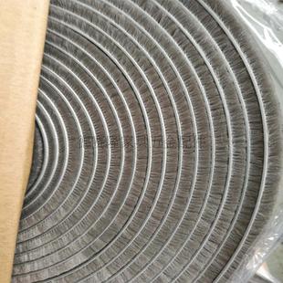 铝合金门窗密封条推拉门防风保暖防尘隔音条窗户夹缝毛条卡式灰色