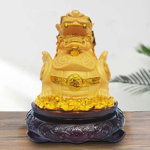 貔貅摆件招财饭店开业礼物开张礼品金蟾工艺礼品摆饰客厅吧台收银
