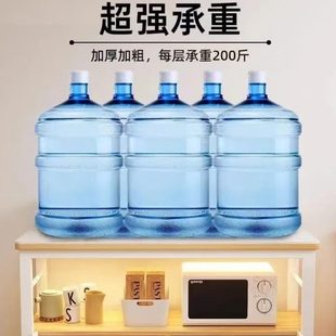 厨房岩板切菜桌落地家用多层置物架多功能微波炉架灶台储物餐边柜
