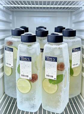 大容量冷水壶家用食品级PP材质耐高温柠檬果汁扎壶冷泡水壶饮料桶