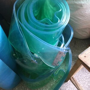 PVC软门帘 水晶门帘 挡风隔热门帘 塑料皮门帘 防蚊帘 送铁龙骨架
