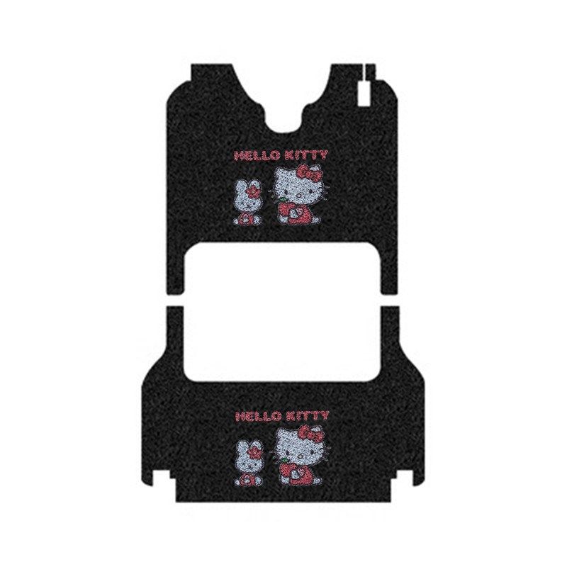 适用绿佳C18脚垫电动三轮车脚垫防水踏板垫丝圈脚踩垫车衣