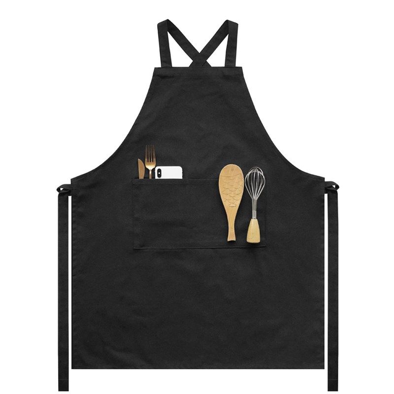 帆布交叉背带围裙定制logo印字厨房烘焙餐饮奶茶店工作服防污罩衣,家庭/个人清洁工具,围裙,淘宝优惠券,粉丝福利购,淘宝优惠卷