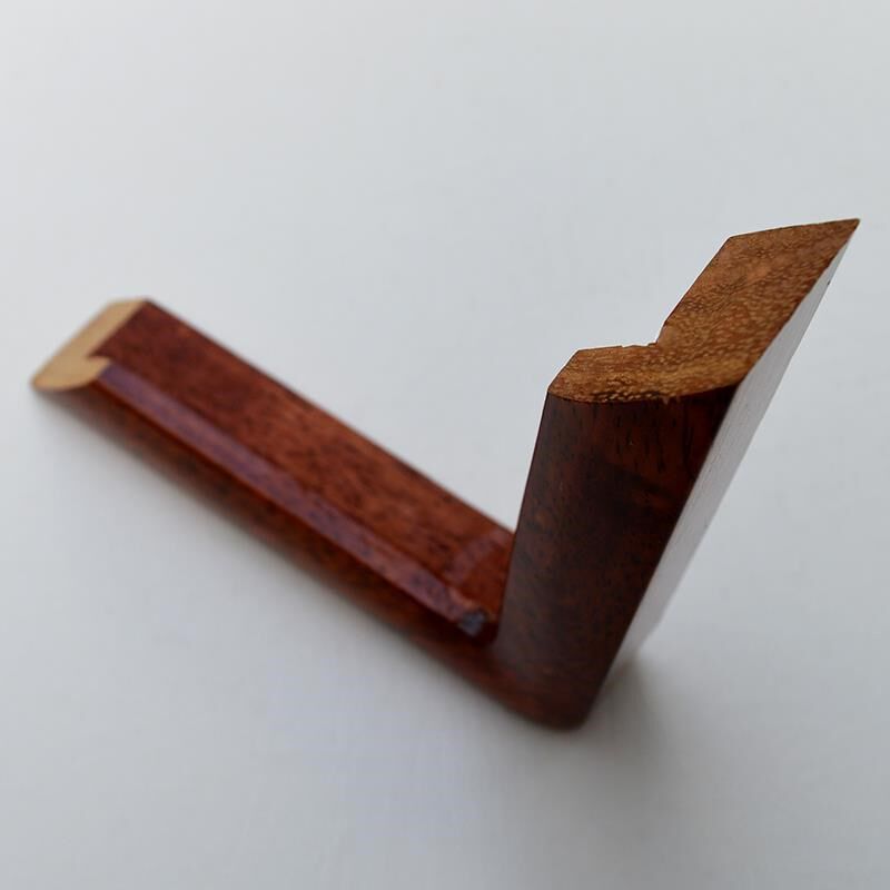 中式画框红木实木菠萝格装裱榫卯定订制边条框条线条挂画任意尺寸