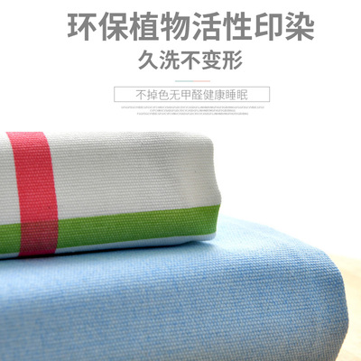 纯棉老粗布床单三件套不起球加厚全棉清新儿童学生宿舍被单单件