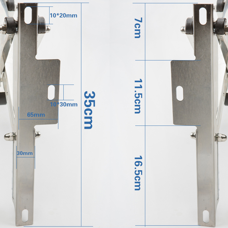 户外伸缩晾衣架伸缩杆折叠阳台外室外晾衣杆不锈钢推拉晒衣架杆晒