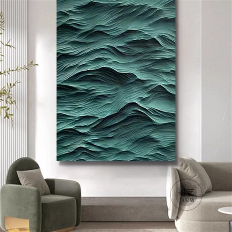 大气时尚立体木雕浮雕玄关装饰画 画过道走廊现代抽象简约酒店客