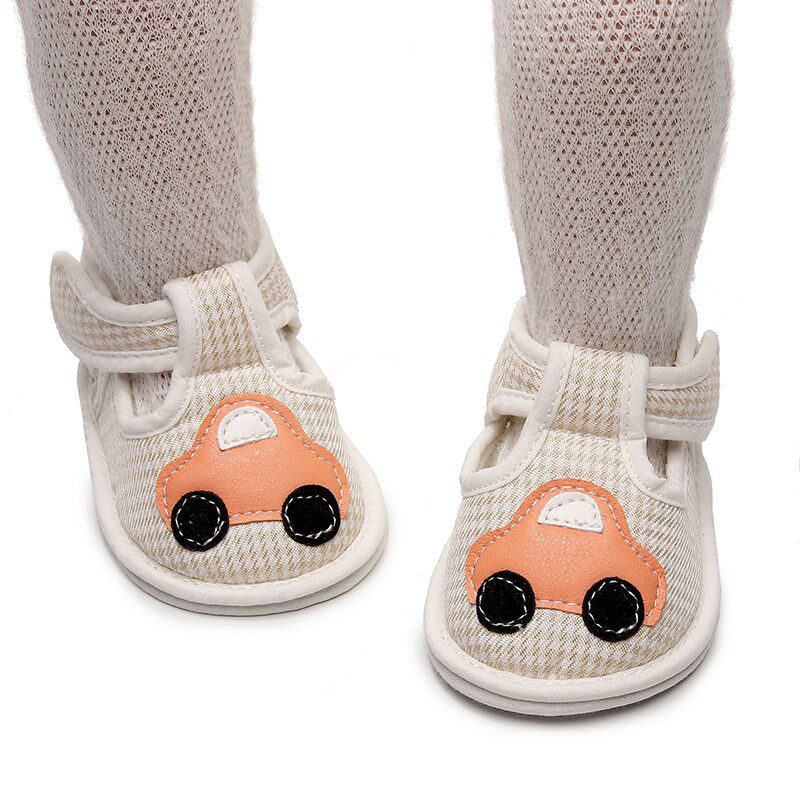 拉夏莉亚婴儿鞋子宝宝步前鞋防滑软底凉鞋学步男0-6-12月布鞋夏季