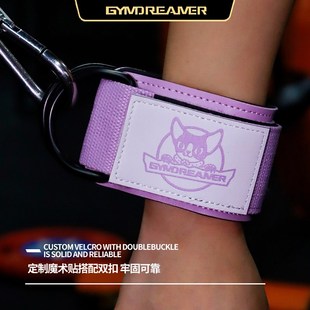 龙门架脚踝扣绳索后踢腿绑带脚套健身脚踝扣练臀脚环踝力量训练