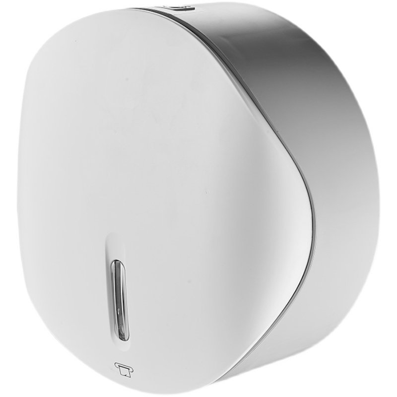 卫生间大卷纸盒壁挂式纸巾盒免打孔厕所防水卷纸筒卫生纸置物架