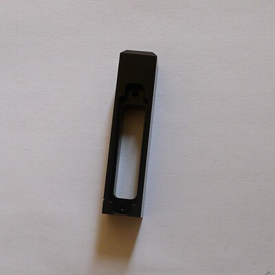 金属比色皿外壳 12.7mm*12.7mm  铝合金 波长标定专用壳 35*9