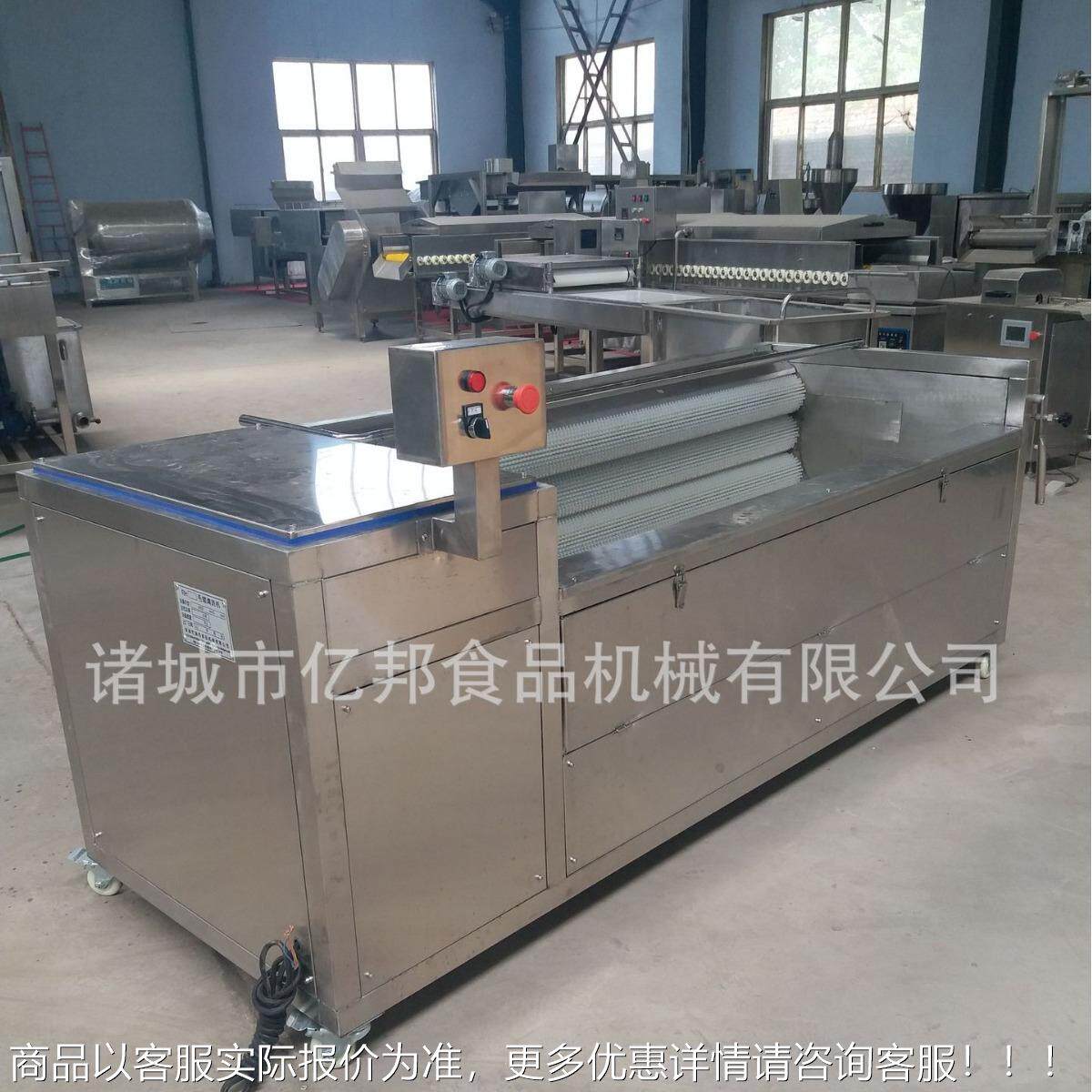 天生麻清洗机 带鱼洗鱼皮清去鳞JSP清机 花毛辊洗机