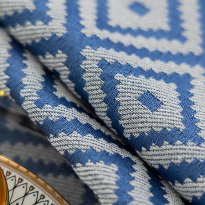 北欧氛围感桌布布艺台布轻奢高级感家用方格长方形餐桌布棉麻茶几