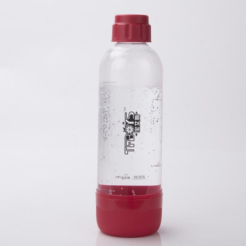 PET压力水瓶苏打水机配件气泡水机专用水瓶1000毫升气泡机配件