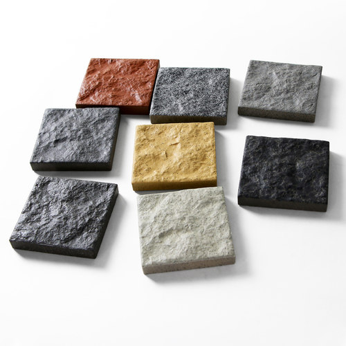 马蹄石法式莱姆石小砖拼花室外庭院园林花园防滑耐磨广场砖石英砖