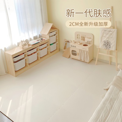 贝易爬行垫加厚泡沫拼接地垫宝宝儿童爬行垫婴儿爬爬垫拼图卧室家