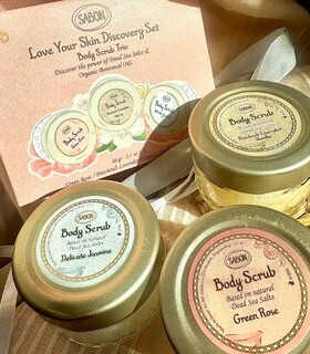 旅行装-sabon身体磨砂膏60g滋润保湿