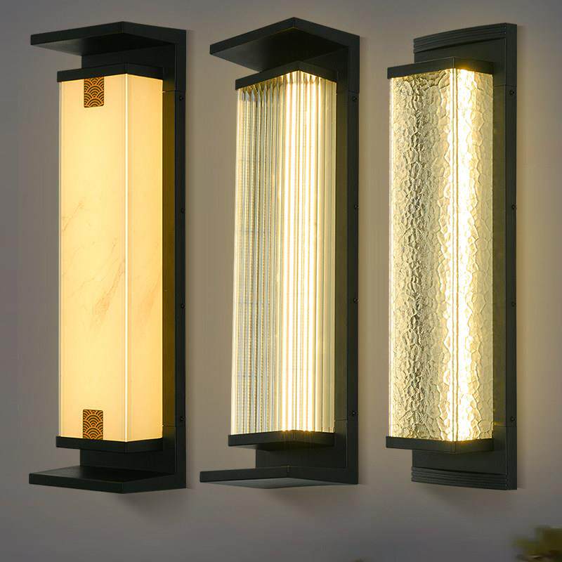 太阳能户外防水壁灯现代别墅大门两侧墙灯庭院围墙柱子壁灯接电款