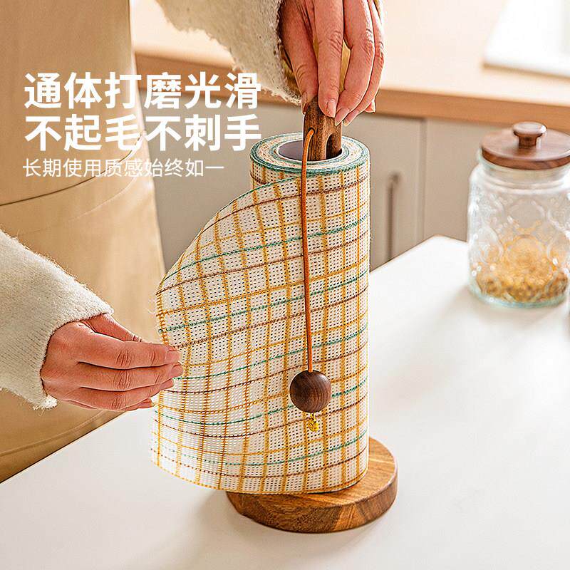 摩登主妇厨房纸巾架子立式懒人抹布免打孔挂架用纸卷筒卫生纸置物