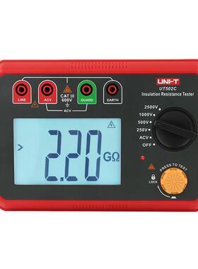 0U缘T02C绝电阻测试/仪数字兆欧表5智能电工电子摇表250V