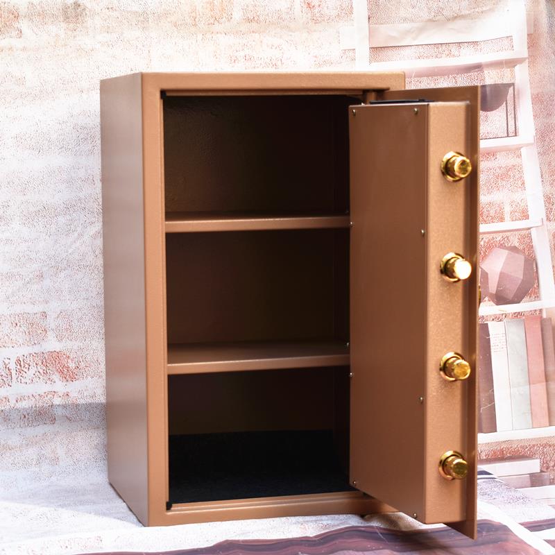 适用家用及办公型室2m钢板厚度上翻门设计小型用手动双锁金家属保