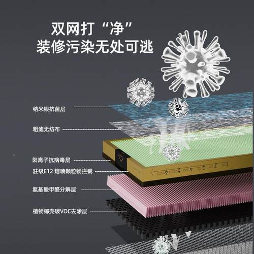 甲空气净化毒器除醛家用杀菌消毒机除母婴家KJ550F-T用净化消味净