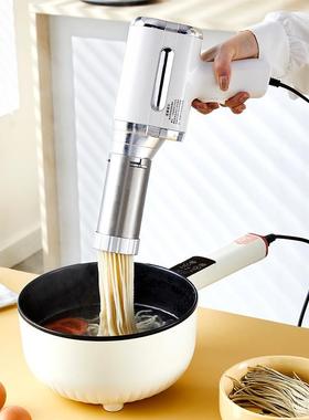 顶型圣面条机家用全自动手持压机OWO小电动面插电络机压面条机饸