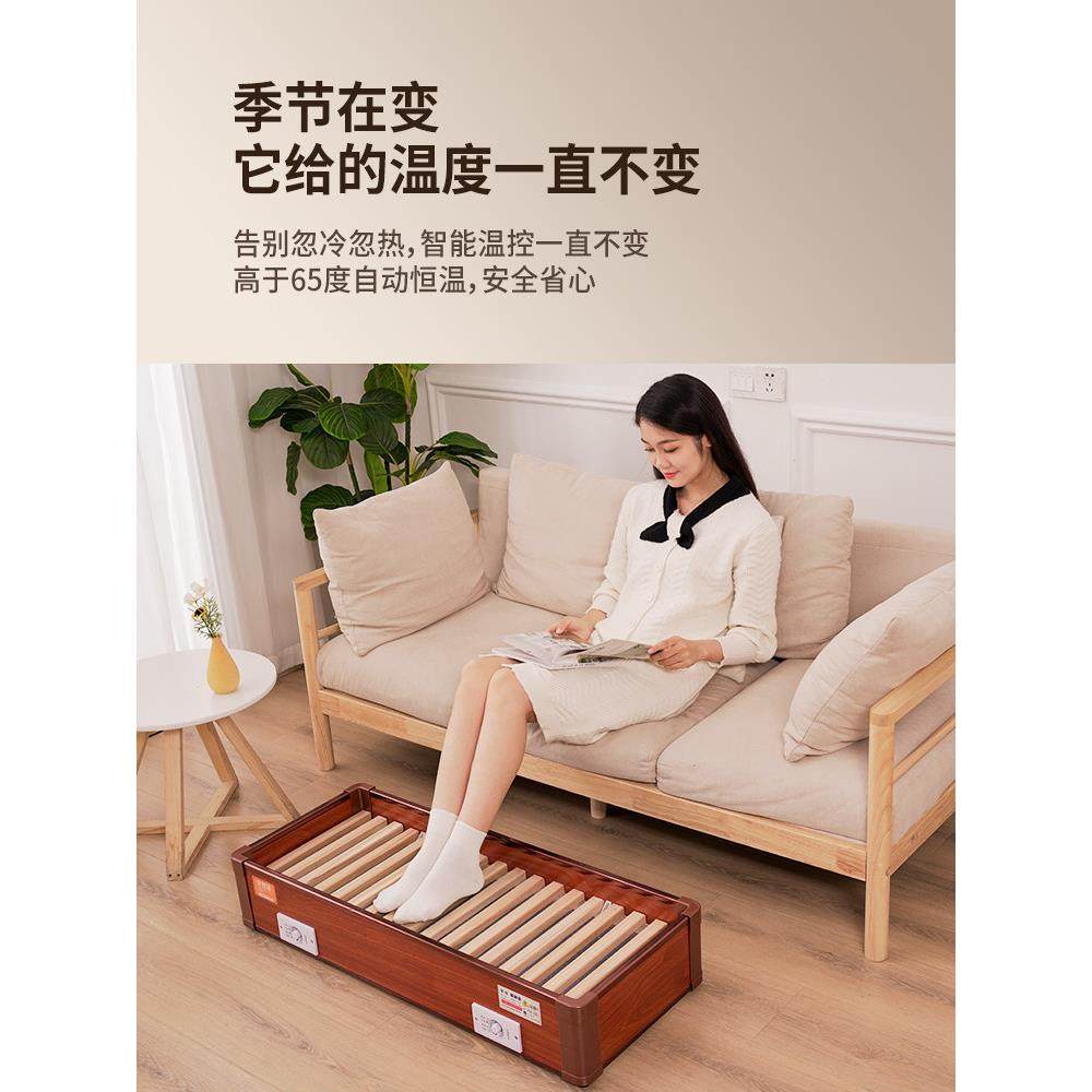 实木取暖LY-12器家用脚烤湖南火箱踩脚烤火客厅电桶火烤火器暖脚