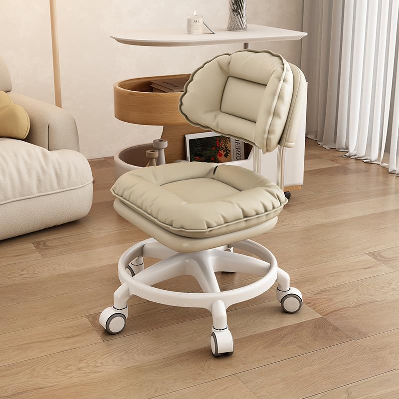 家用凳子客厅茶几沙懒发小板凳矮万向滑小轮凳可移动人靠背小无品